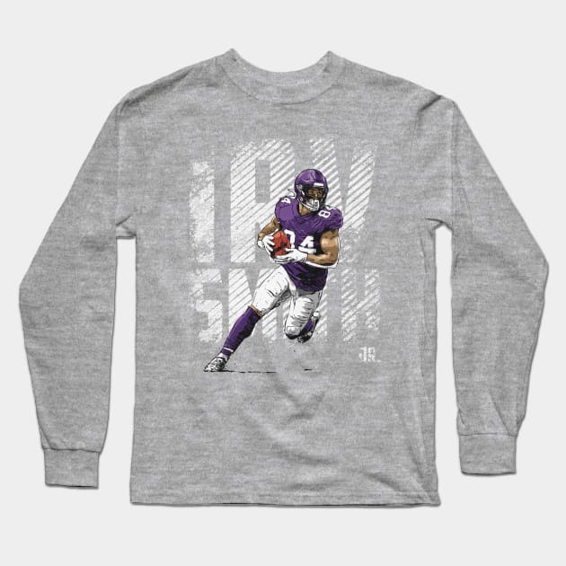 Irv Smith Jr. Minnesota Retro Long Sleeve T-Shirt by Buya_Hamkac